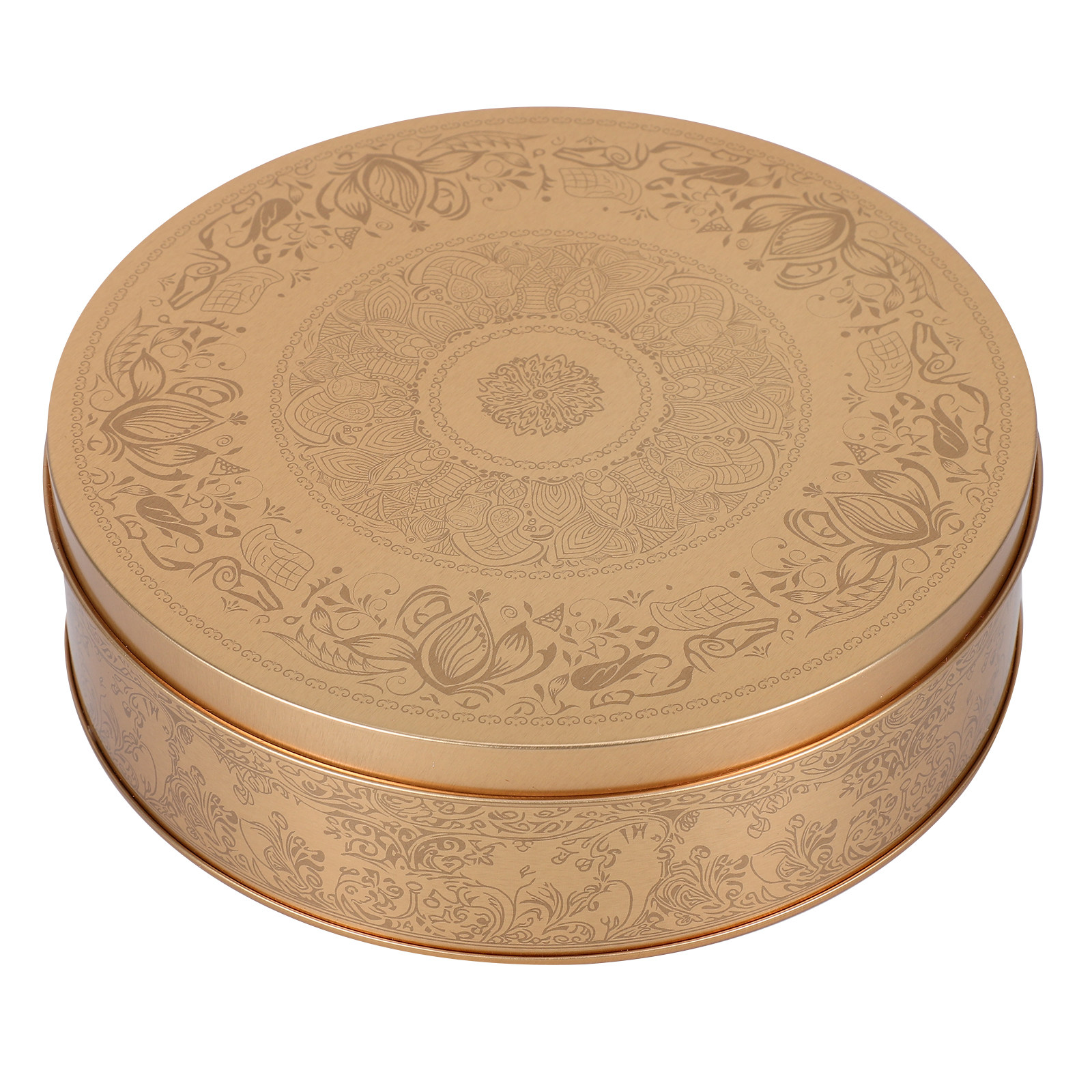 Round Tinplate Candy Box Cooki - Tin Container Lid บทวิจารณ์และราคา