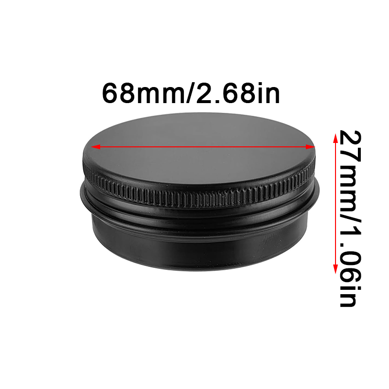 6pcs Aluminum Tin Cans with Sc - Tin Container Lid บทวิจารณ์และราคา