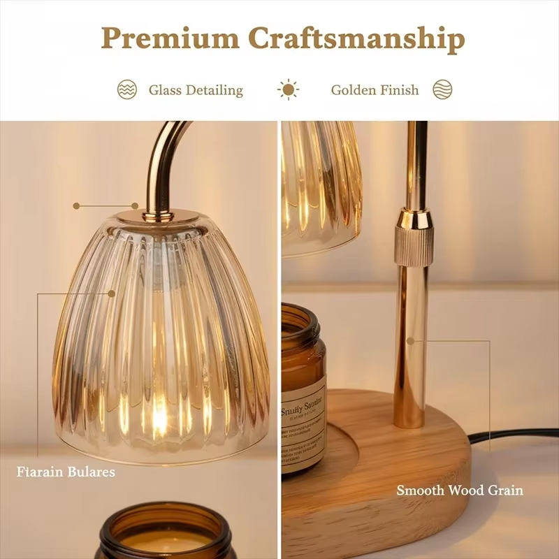 Candle Warmer Lamp with Timer, - Paraffin Candle Wax บทวิจารณ์และราคา