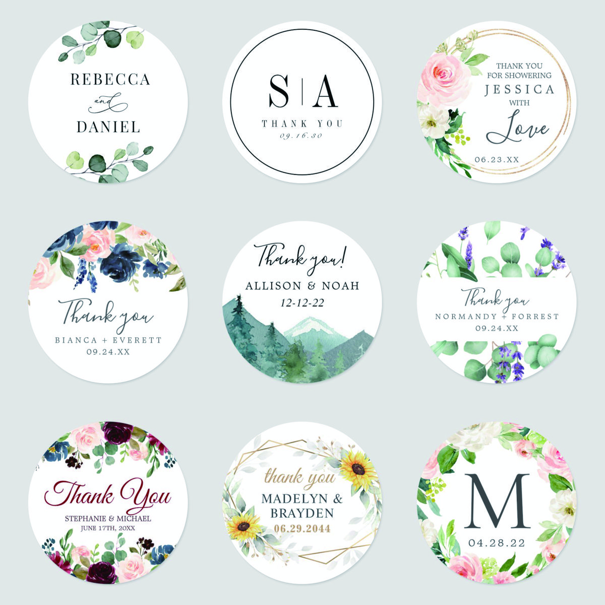 96 Pcs Personalized Round Circ - Candle Warning Label บทวิจารณ์และราคา