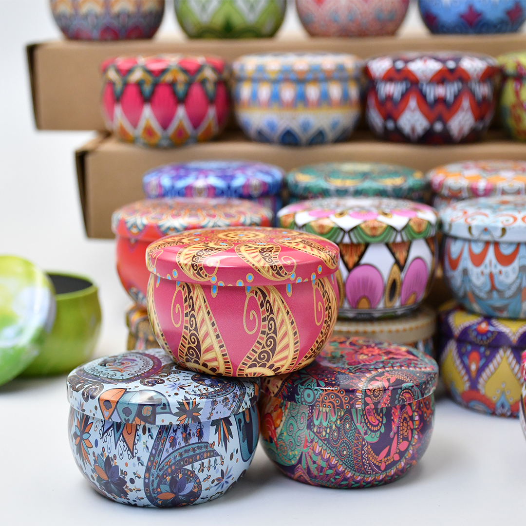 36pcs Metal Candle Jars with L - Tin Container Lid บทวิจารณ์และราคา