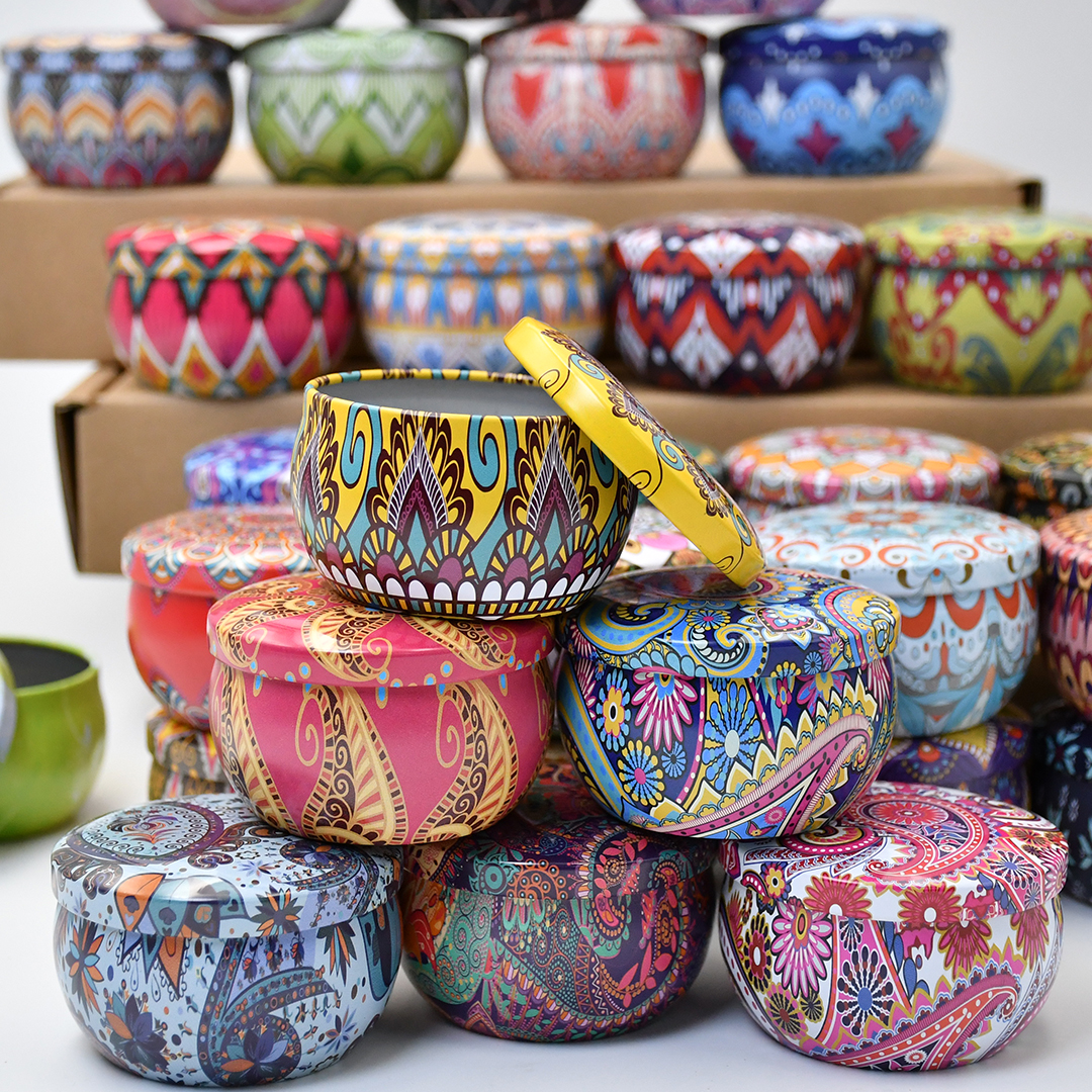 36pcs Metal Candle Jars with L - Tin Container Lid บทวิจารณ์และราคา