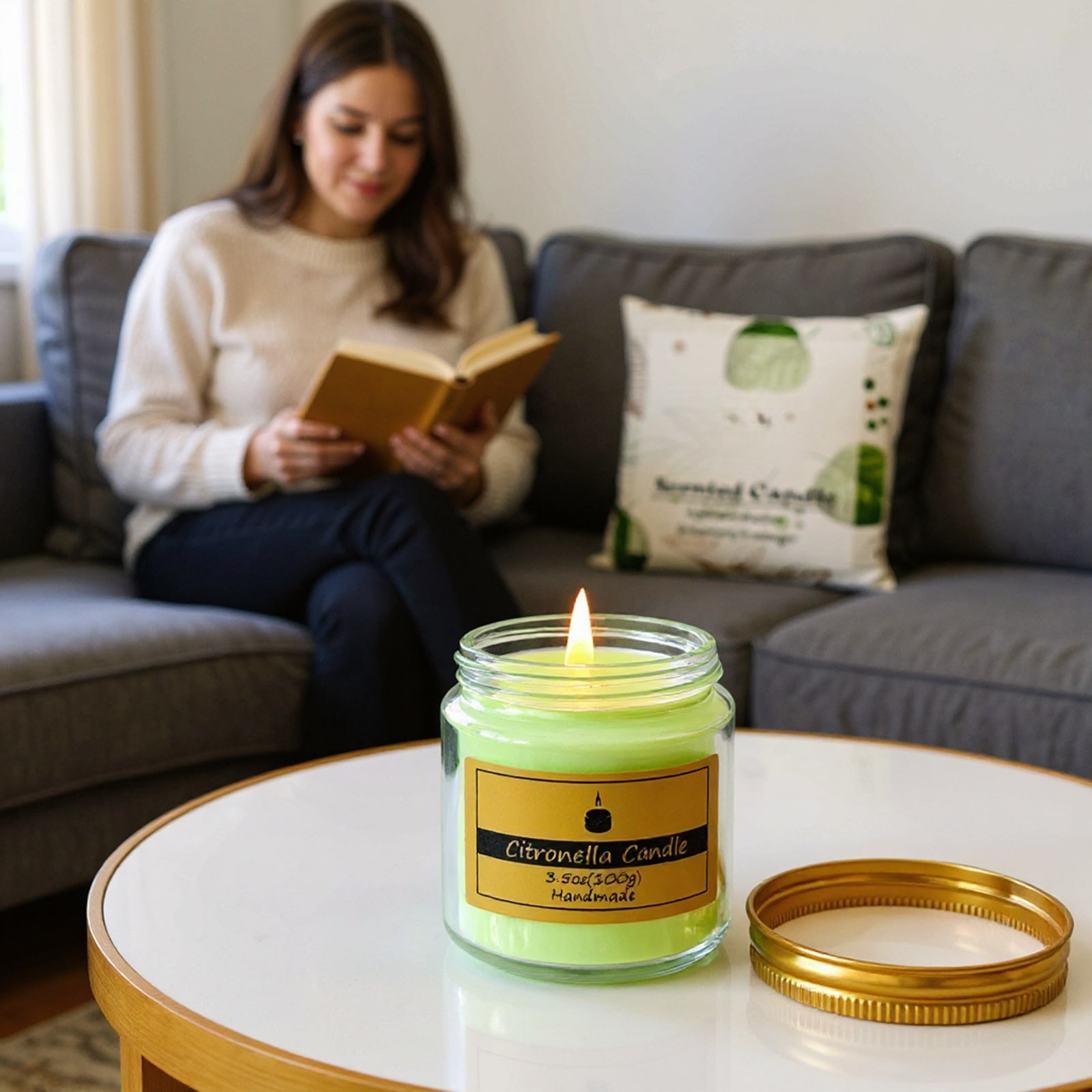 Summer Expel Chironomid Scente - Paraffin Candle Wax บทวิจารณ์และราคา