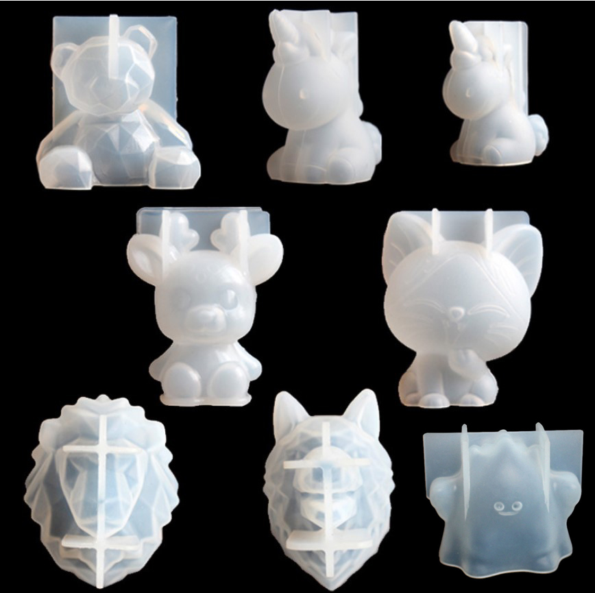 Transparent Unicorn Silicone E - Candle Making Things บทวิจารณ์และราคา