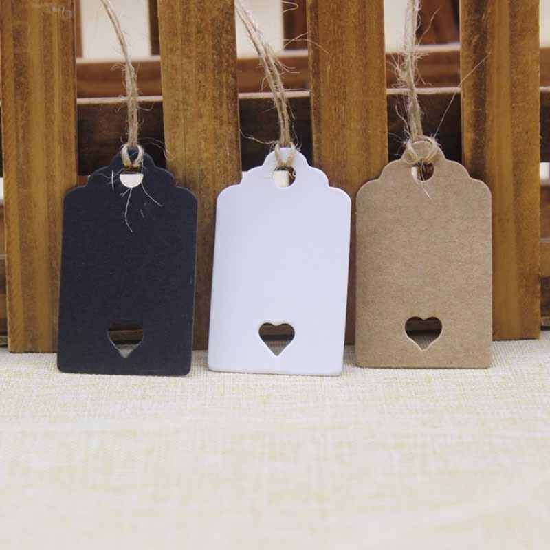 100Pcs Kraft Paper Tags Handma - Candle Warning Label บทวิจารณ์และราคา