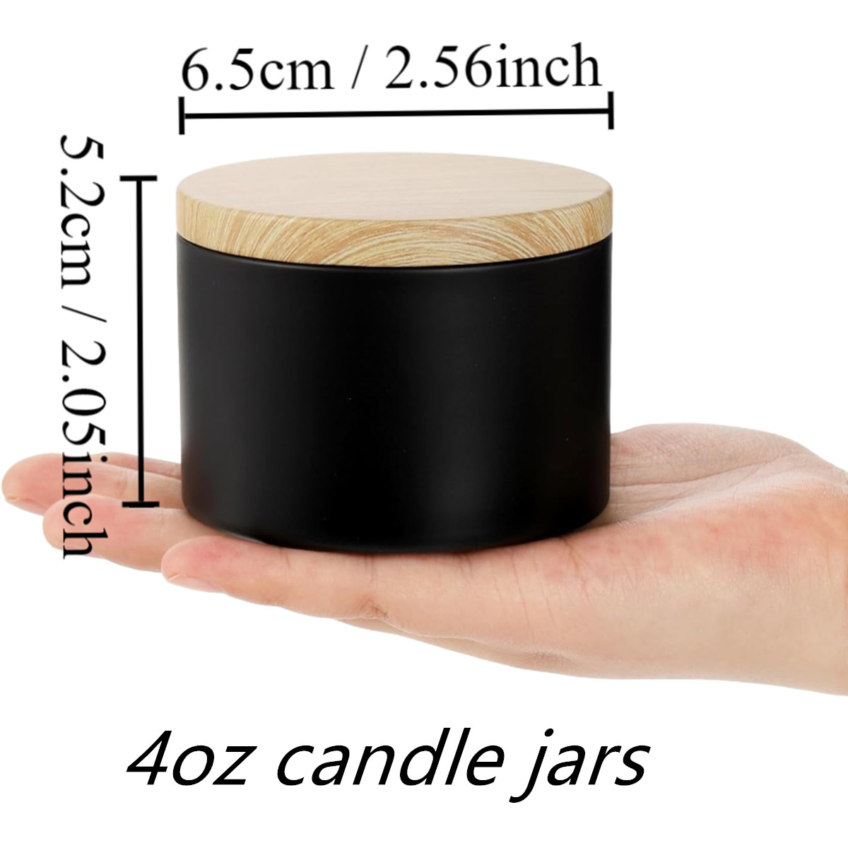 12pcs 4oz Candle Tins With Lid - Candle Warning Label บทวิจารณ์และราคา