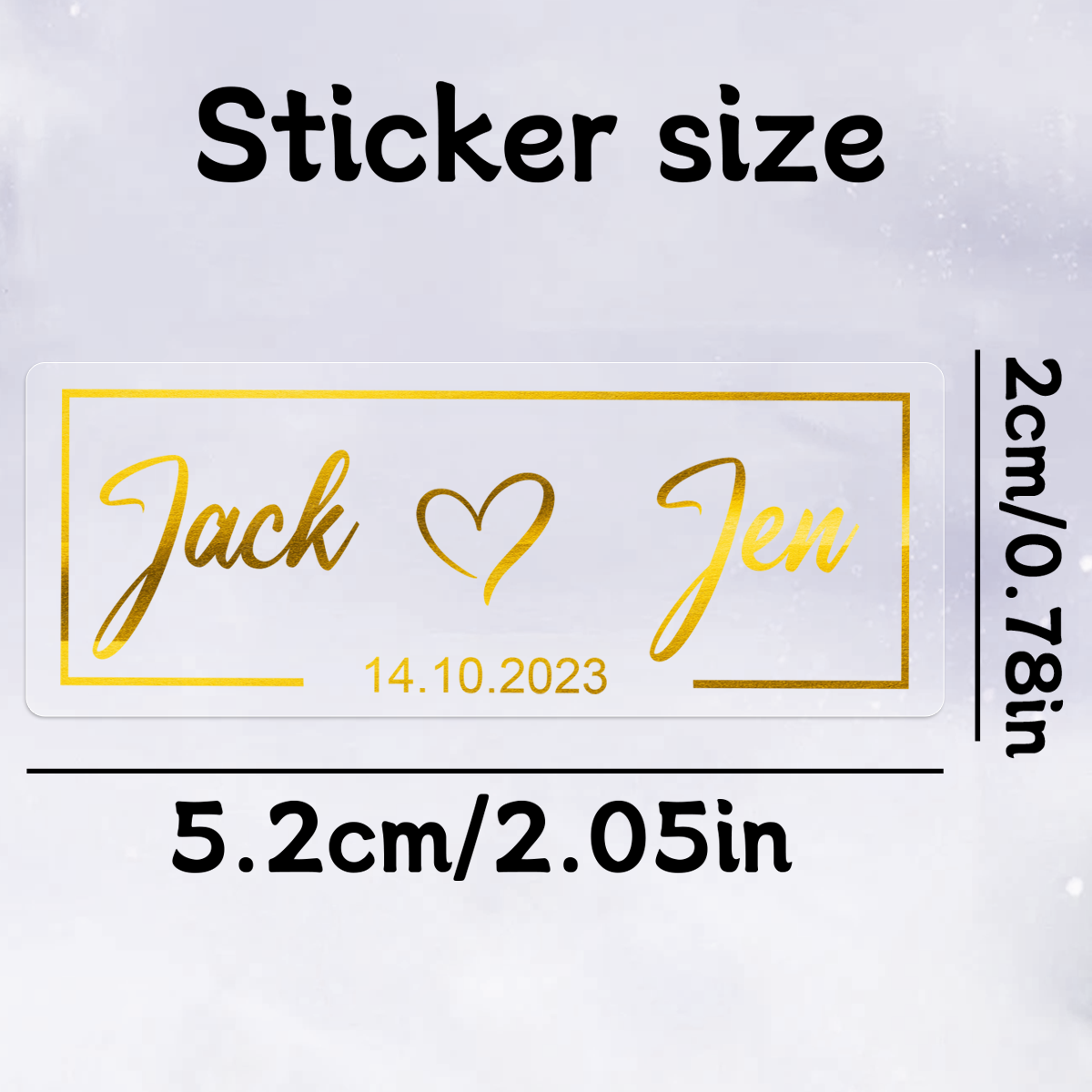 30-240pcs Custom Gold Stamping - Candle Warning Label บทวิจารณ์และราคา