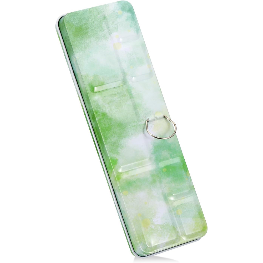 Empty Watercolor Palette, Meta - Tin Container Lid บทวิจารณ์และราคา