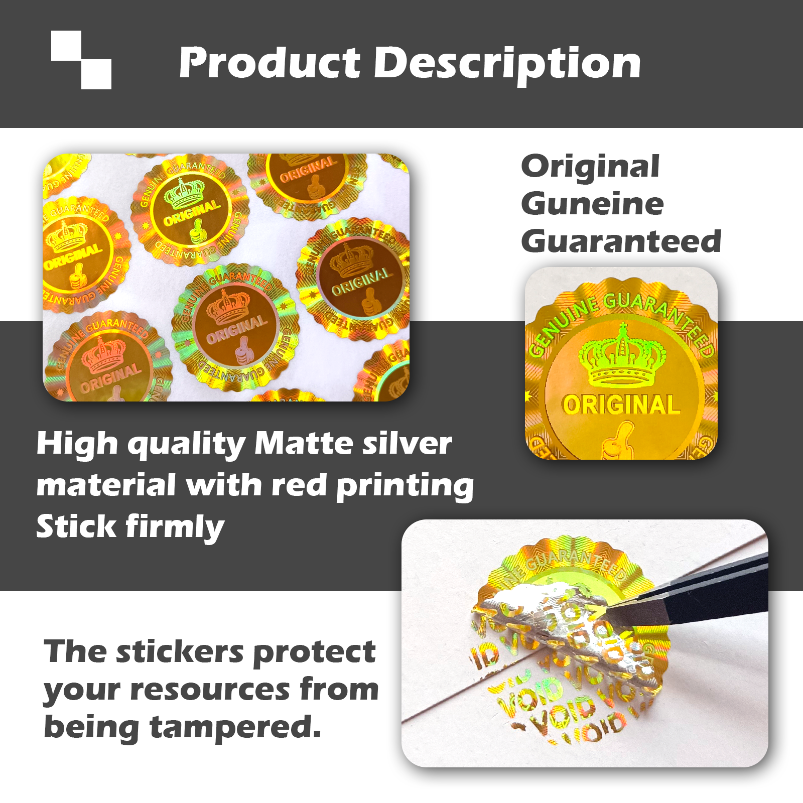 security hologram sticker orig - Candle Warning Label บทวิจารณ์และราคา