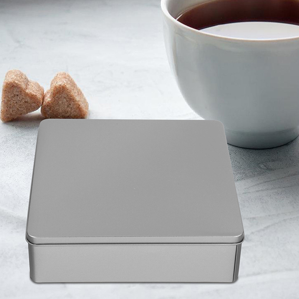 2Pcs Storage Boxes Large Tinpl - Tin Container Lid บทวิจารณ์และราคา