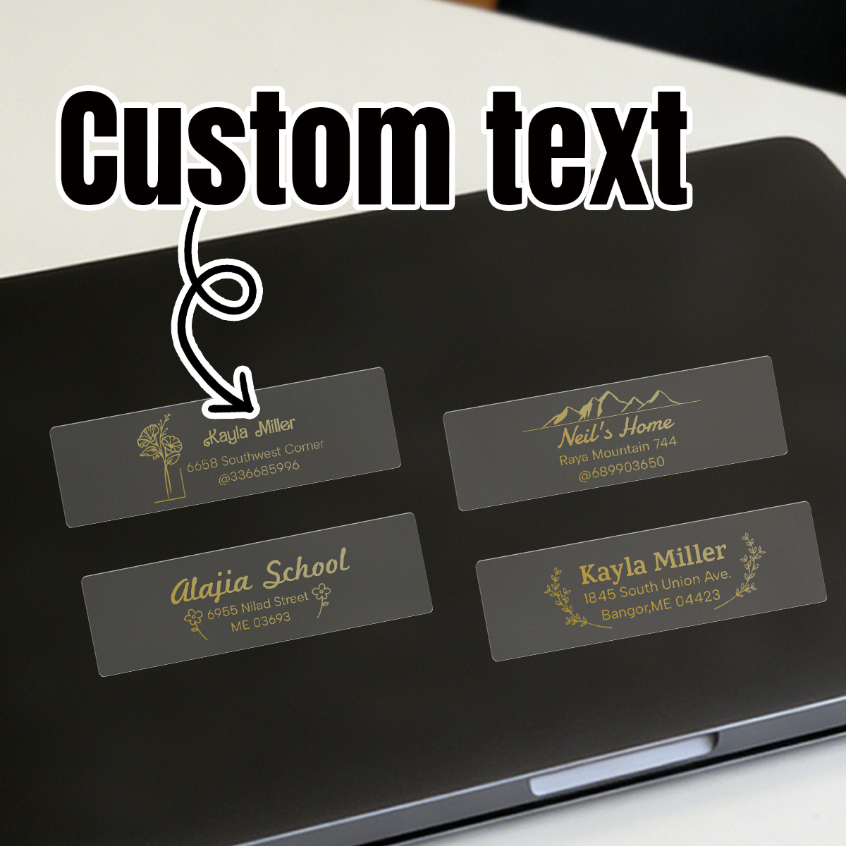 30-240Pcs custom stickers, per - Candle Warning Label บทวิจารณ์และราคา