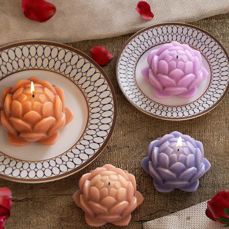 1PC Lotus Flower Candle Mold S - Candle Making Things บทวิจารณ์และราคา