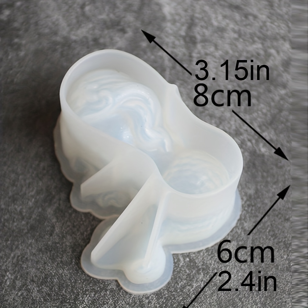 Cute Cartoon Mermaid Silicone  - Candle Making Things บทวิจารณ์และราคา