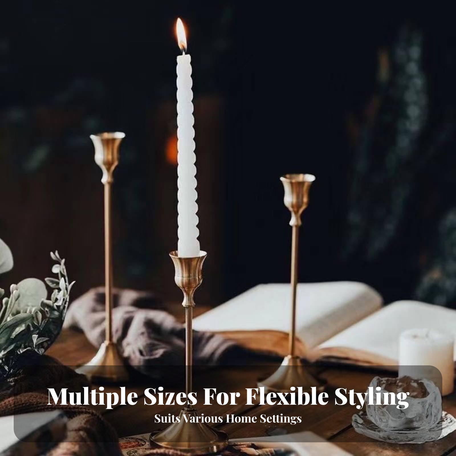 Copper Candle Holder, Retro Ca - Paraffin Candle Wax บทวิจารณ์และราคา