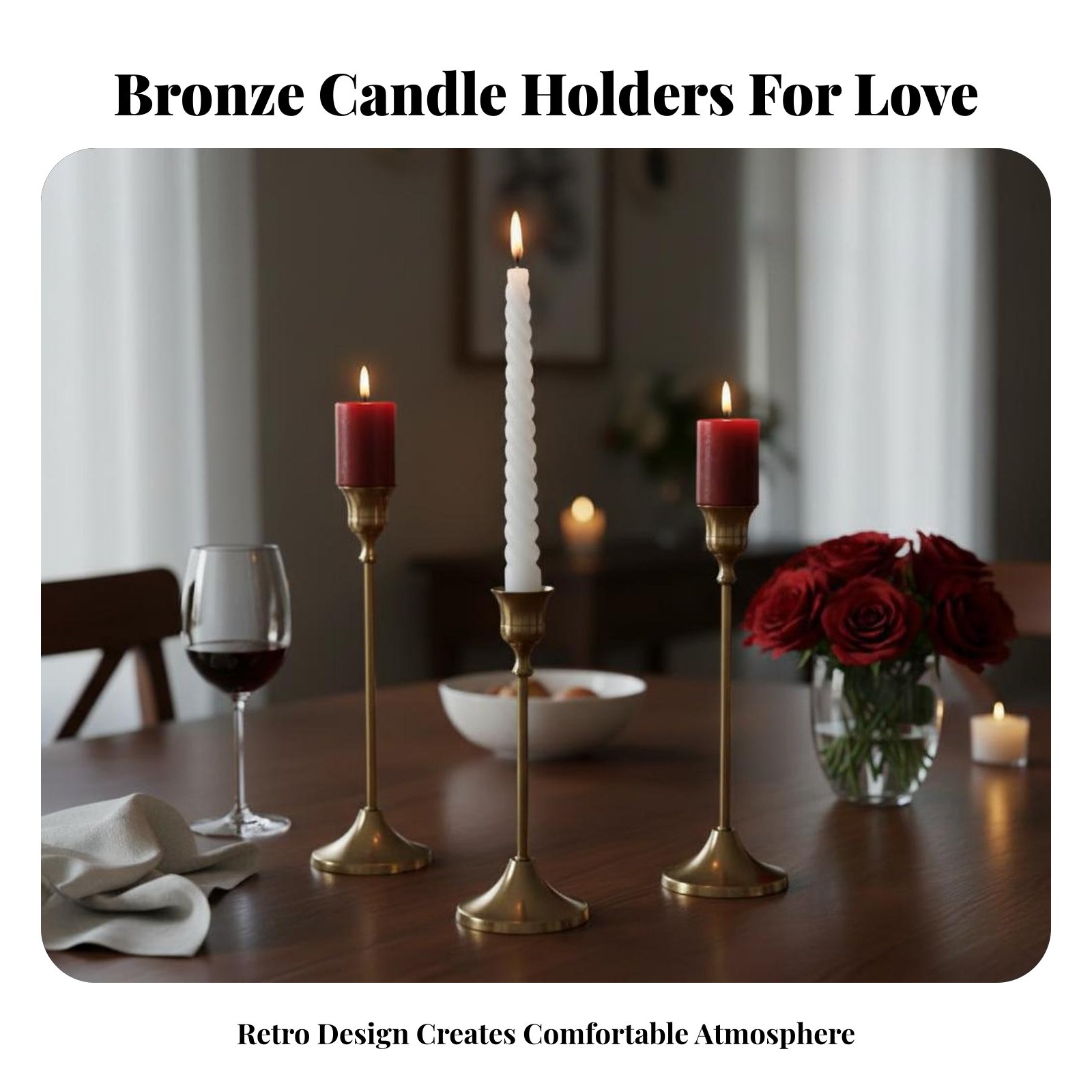 Copper Candle Holder, Retro Ca - Paraffin Candle Wax บทวิจารณ์และราคา