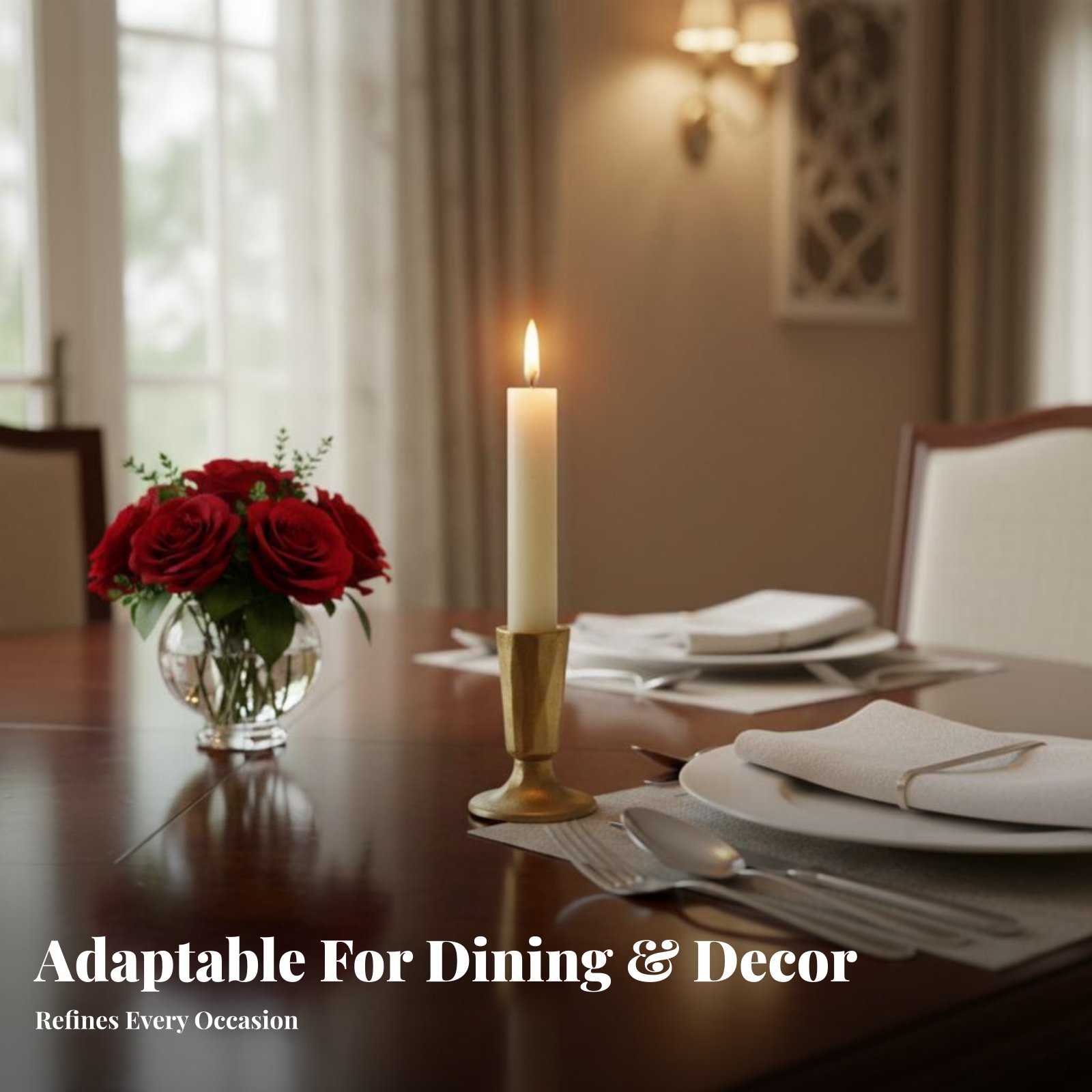 Gold Cast Iron Candle Holder,  - Paraffin Candle Wax บทวิจารณ์และราคา