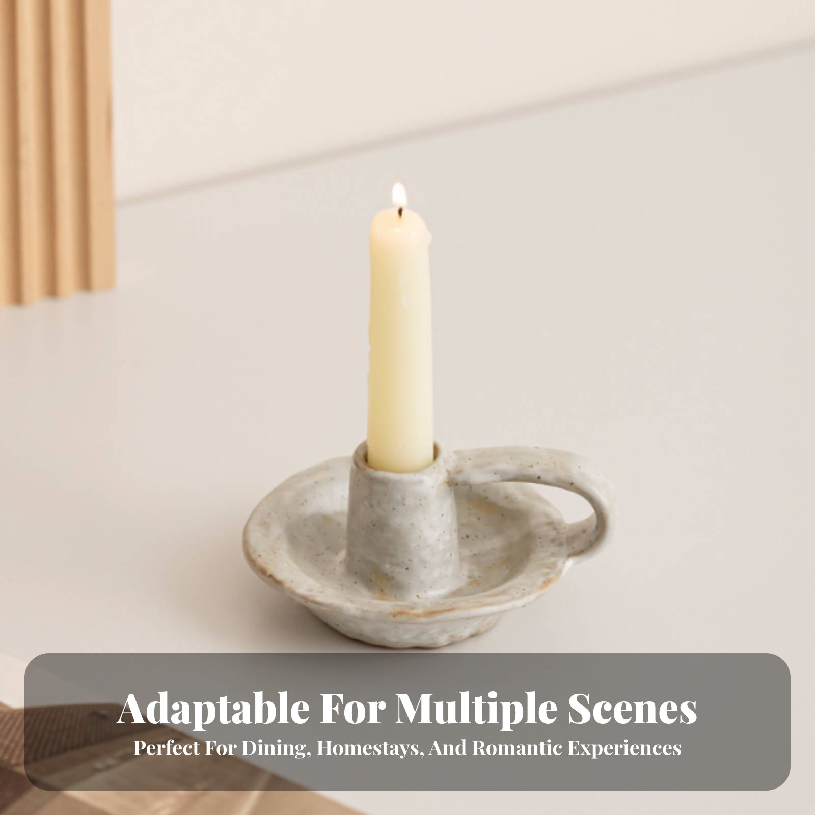 Nordic Ceramic Candle Holder,  - Paraffin Candle Wax บทวิจารณ์และราคา