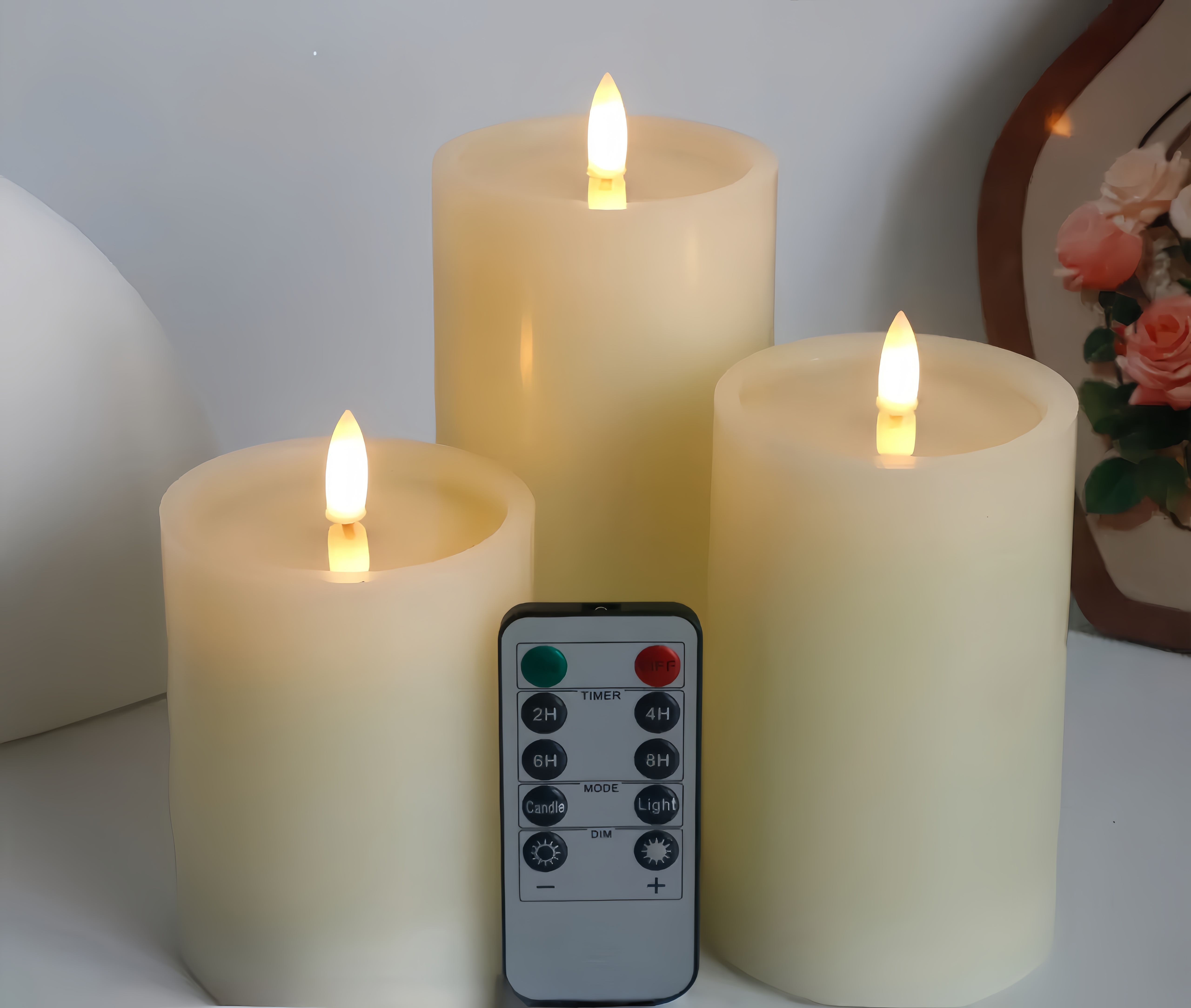Flameless Flickering Led Candl - Paraffin Candle Wax บทวิจารณ์และราคา