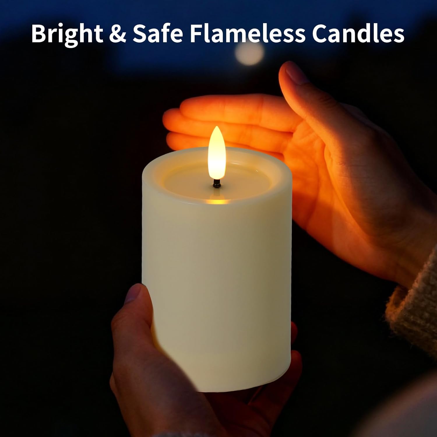 Flameless Flickering Led Candl - Paraffin Candle Wax บทวิจารณ์และราคา