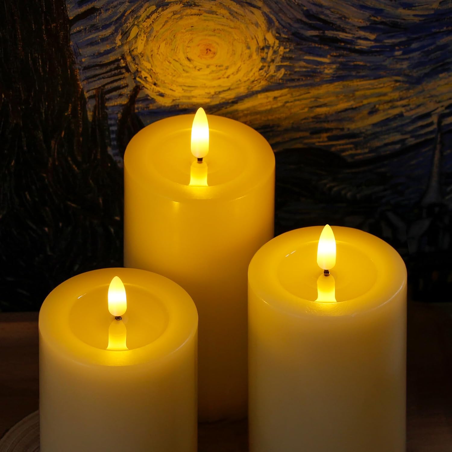 Flameless Flickering Led Candl - Paraffin Candle Wax บทวิจารณ์และราคา